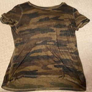 Lightweight camo top, from Lucky Brand LA.
